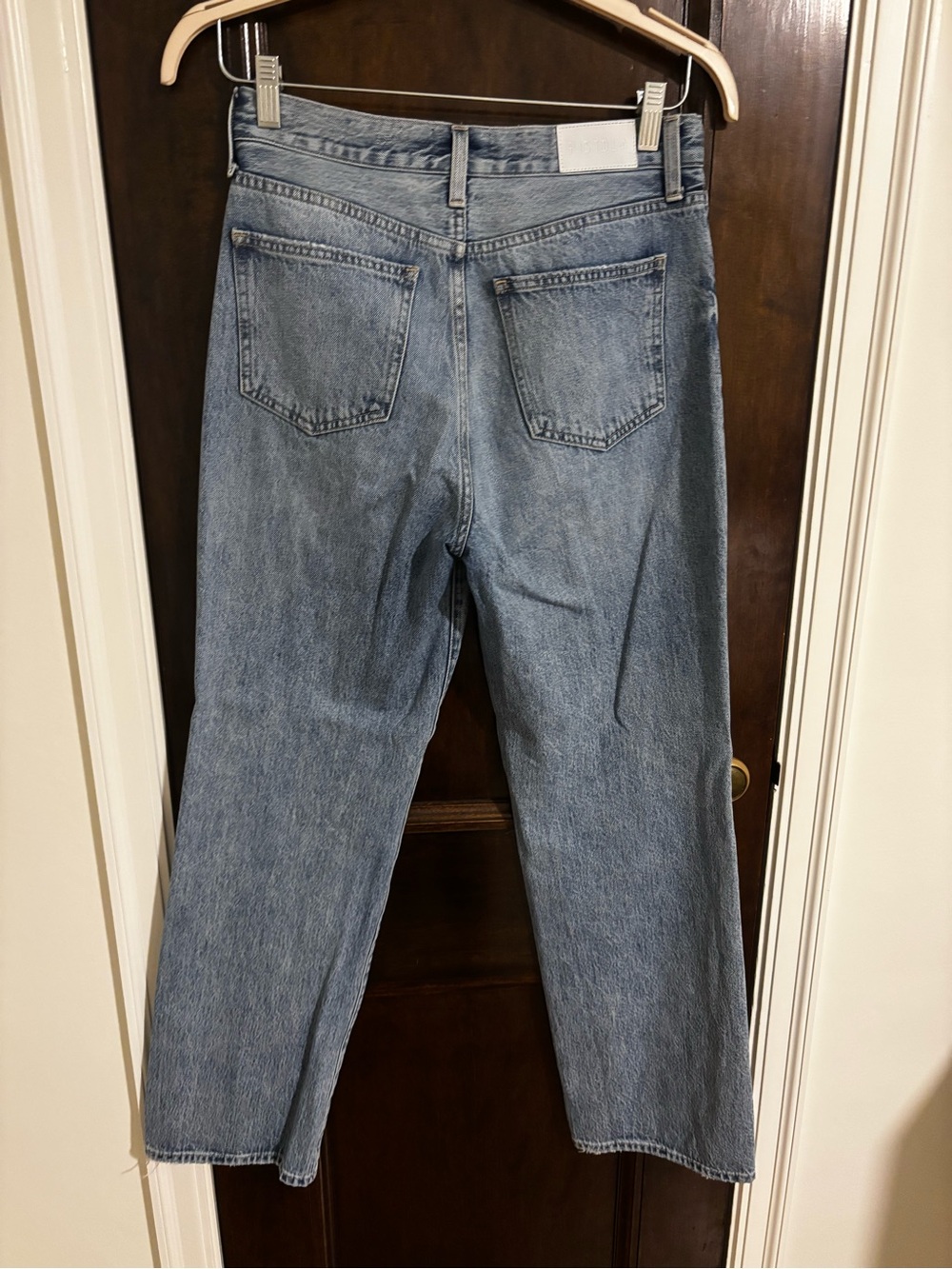 pistola Light Blue Straight Leg Jeans - Picture 3 of 3